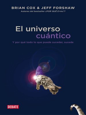cover image of El universo cuántico